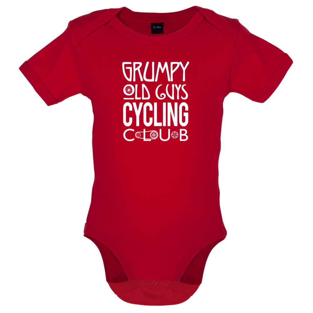 Grumpy Guys Cycling Club Baby T Shirt
