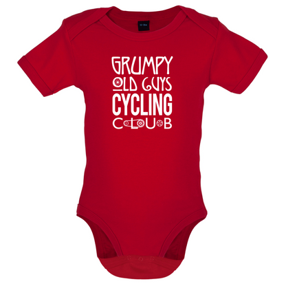 Grumpy Guys Cycling Club Baby T Shirt