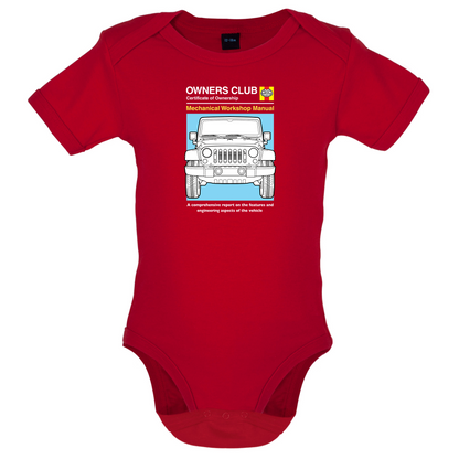 Car Owners Manual Jeep Baby T Shirt