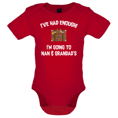 I'm Going To Nan And Grandad's Baby T Shirt