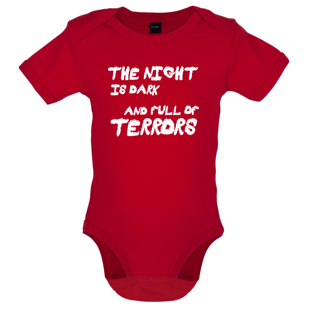 The Night Is Dark And Full Of Terrors Baby T Shirt