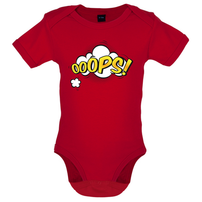 Oops! Word Art Baby T Shirt