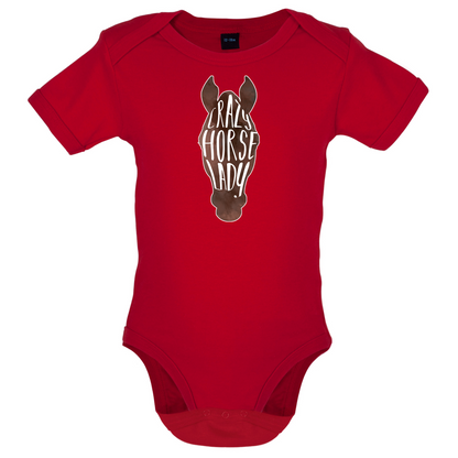 Crazy Horse Lady Baby T Shirt