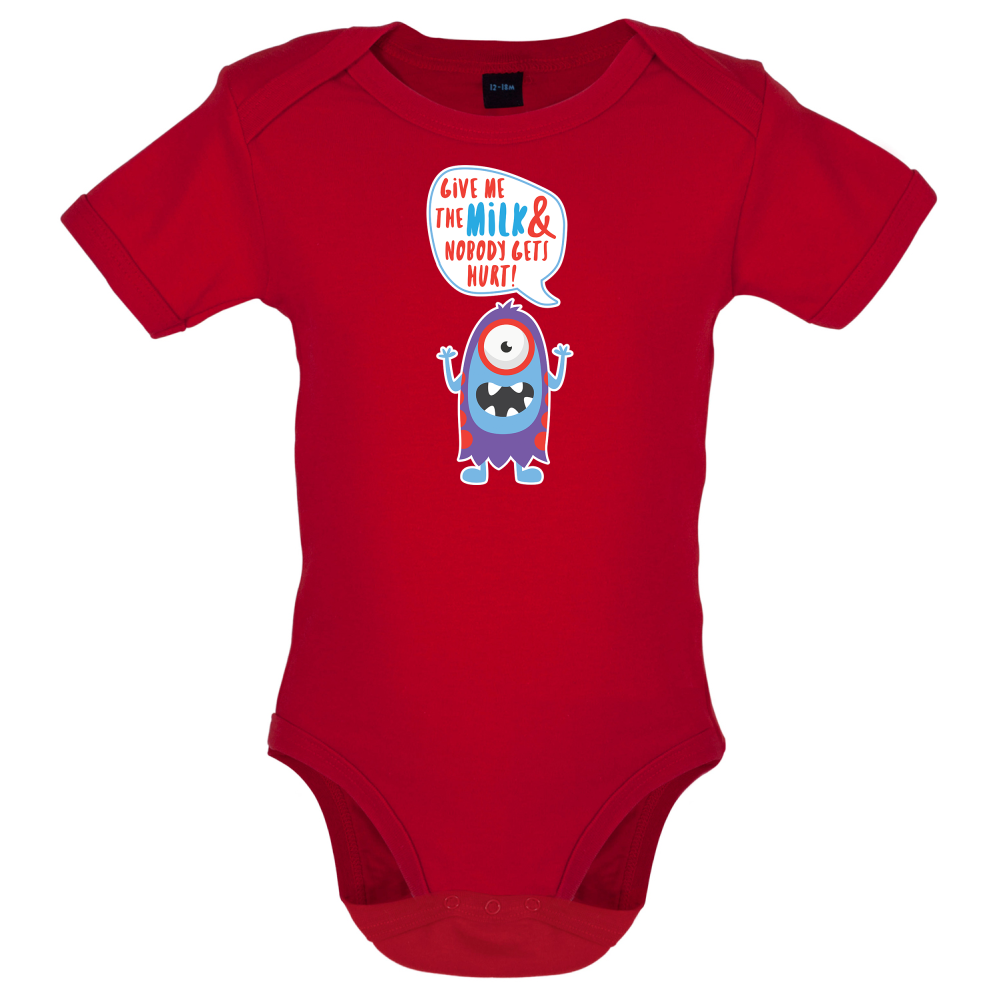 Give Me The Milk Baby T Shirt