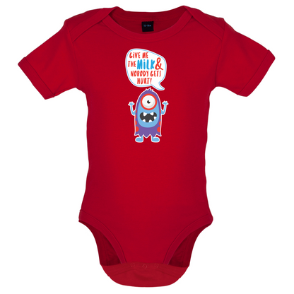 Give Me The Milk Baby T Shirt