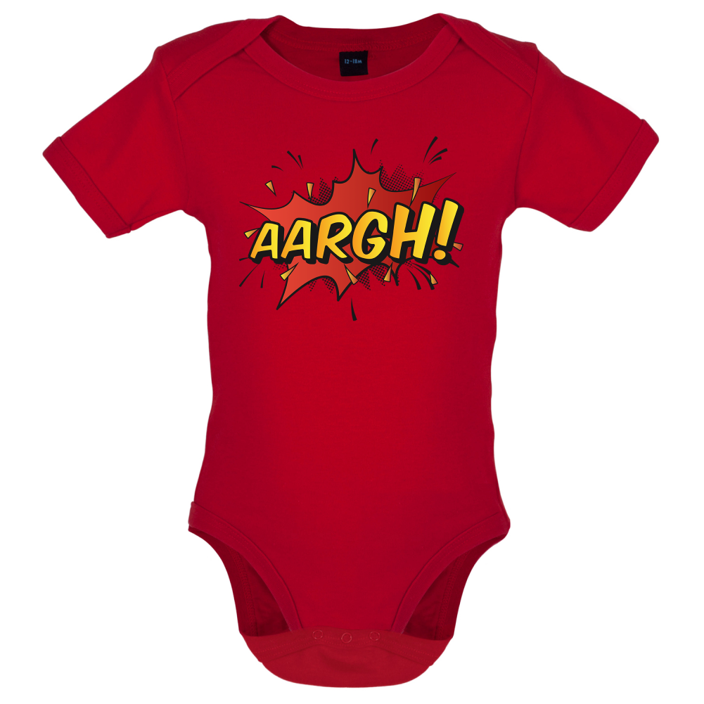 AARGH Word Art Baby T Shirt