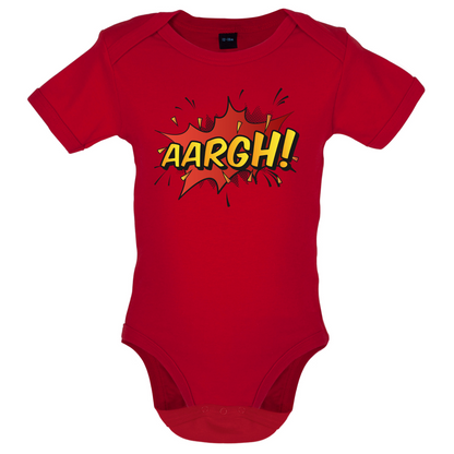 AARGH Word Art Baby T Shirt