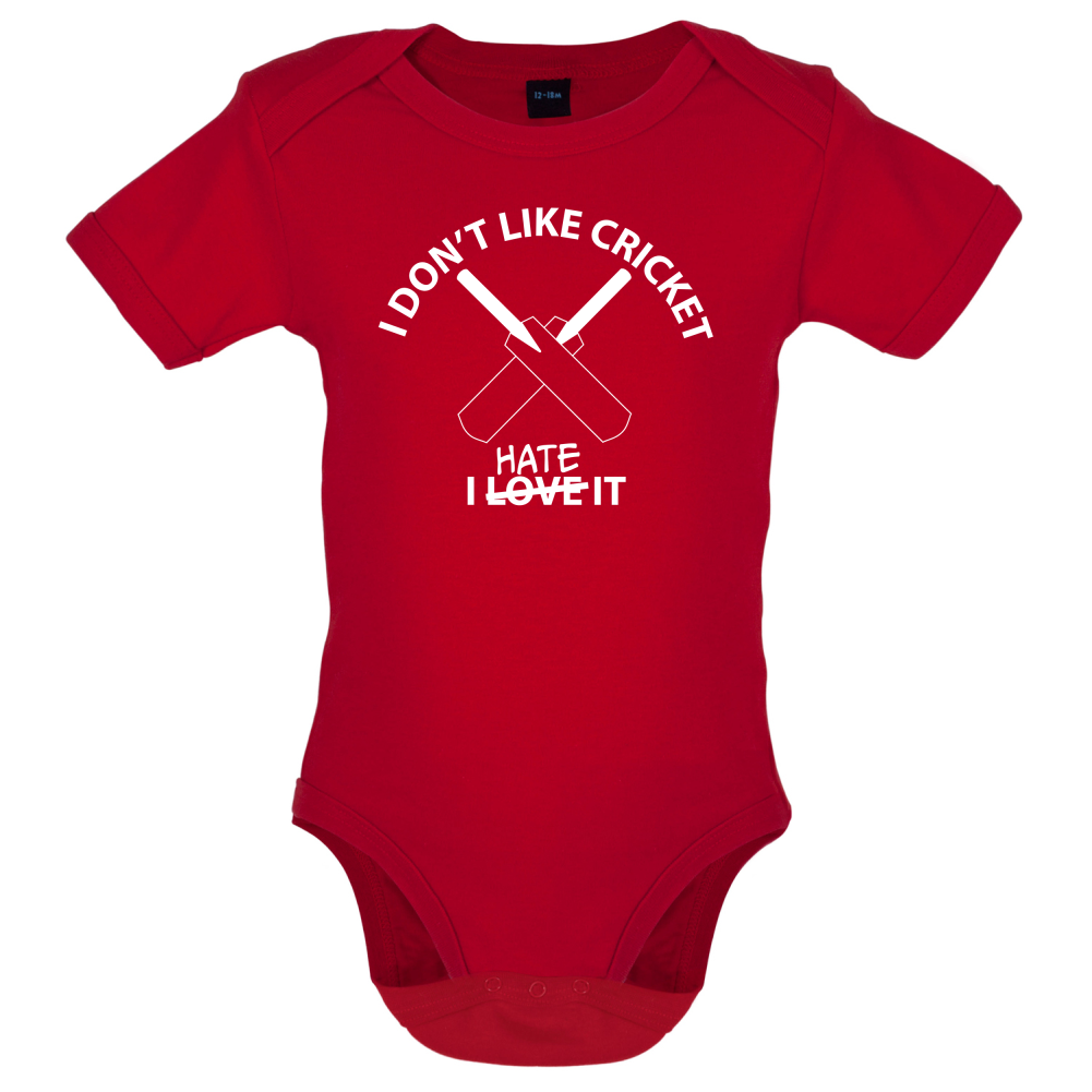Don't Like Cricket Hate It  Baby T Shirt