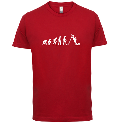 Evolution Of Man Painter T Shirt