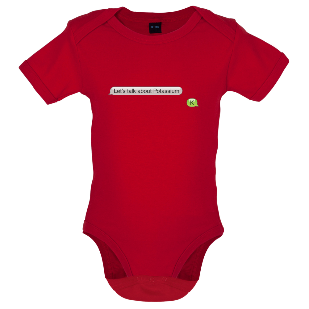 Let's Talk Potassium Baby T Shirt