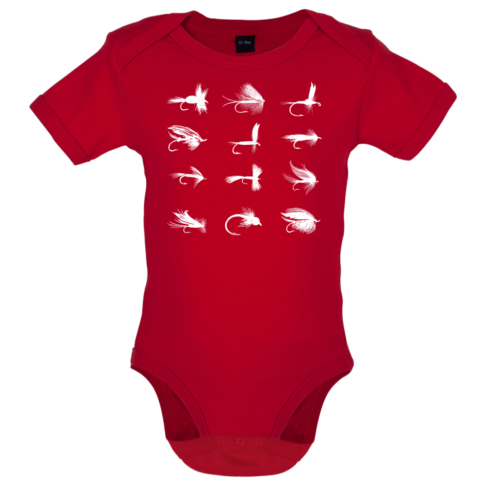 fly Fishing Flies Baby T Shirt