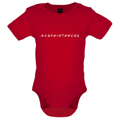 Acquaintances Baby T Shirt