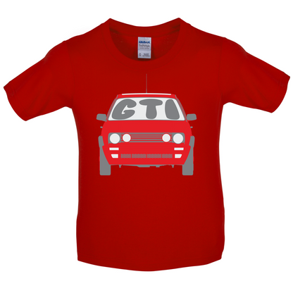 Golf GTI MK2 - Bubble Kids T Shirt