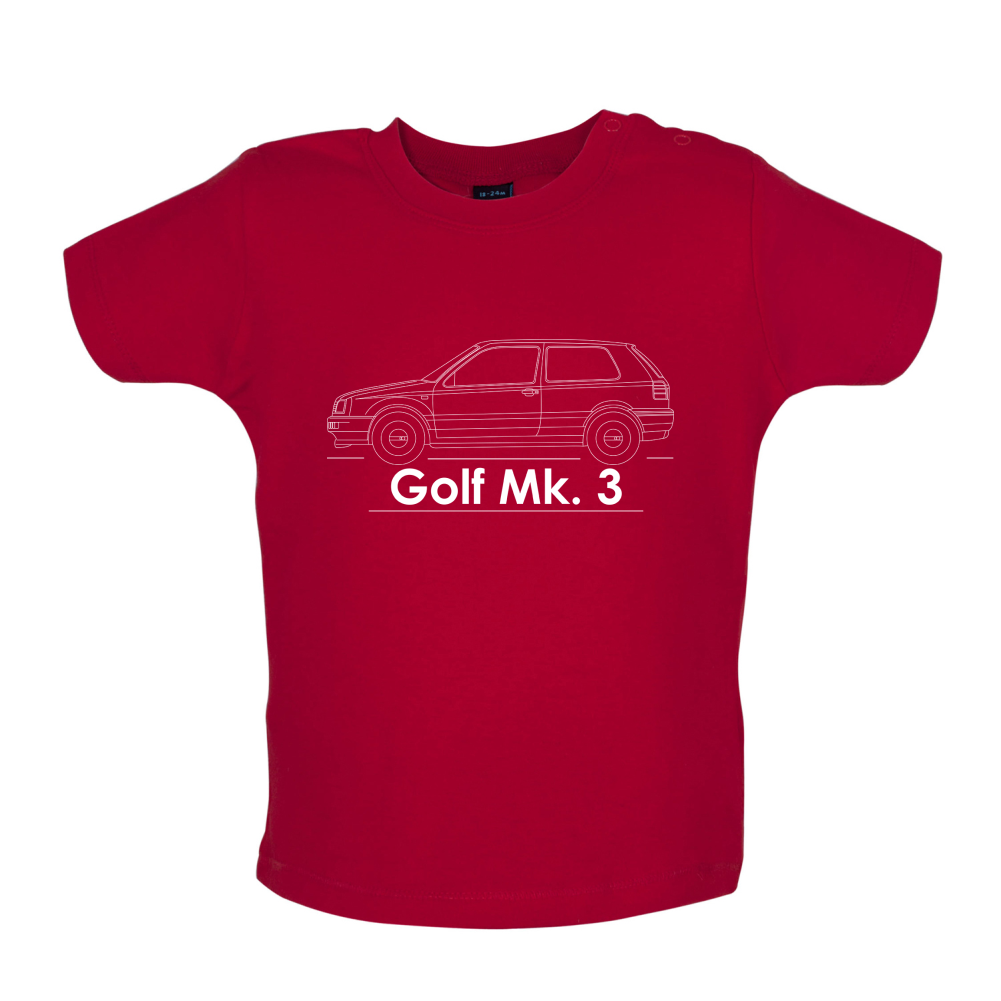 Side View Golf MK3 Baby T Shirt