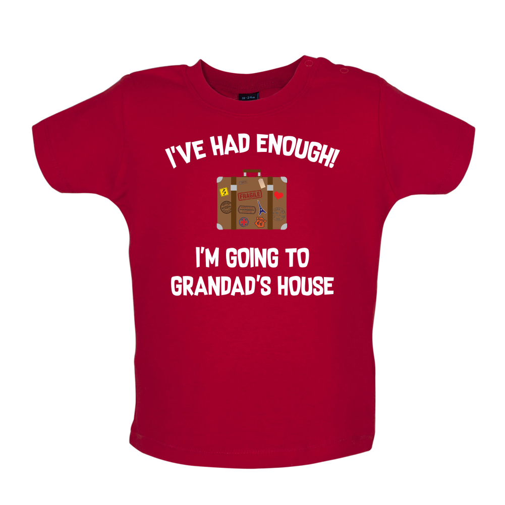 I'm Going To Grandad's House Baby T Shirt