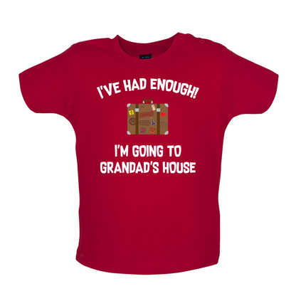 I'm Going To Grandad's House Baby T Shirt