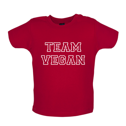 Team Vegan Baby T Shirt