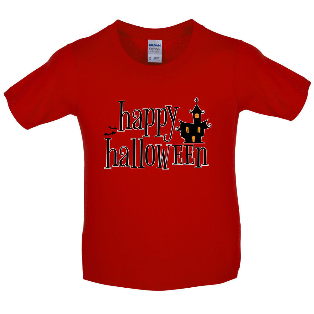 Happy Halloween Kids T Shirt