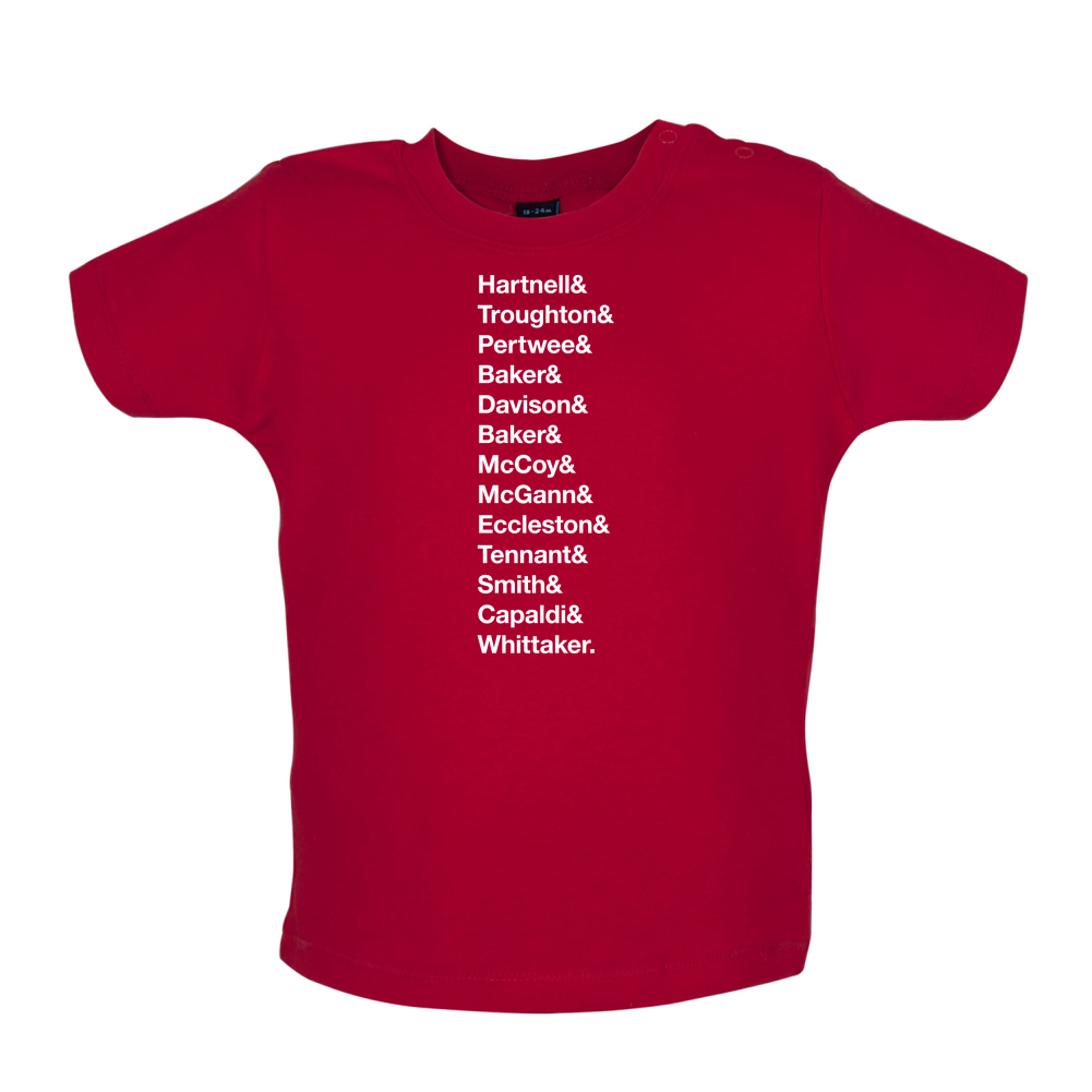13 Doctors Baby T Shirt
