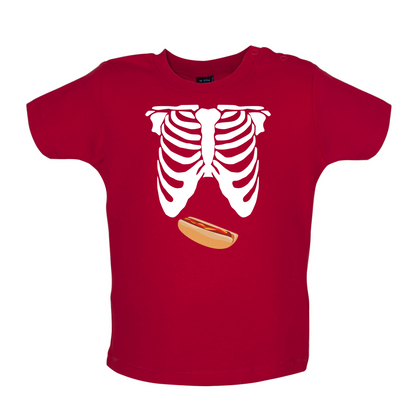 Hotdog Tummy Baby T Shirt