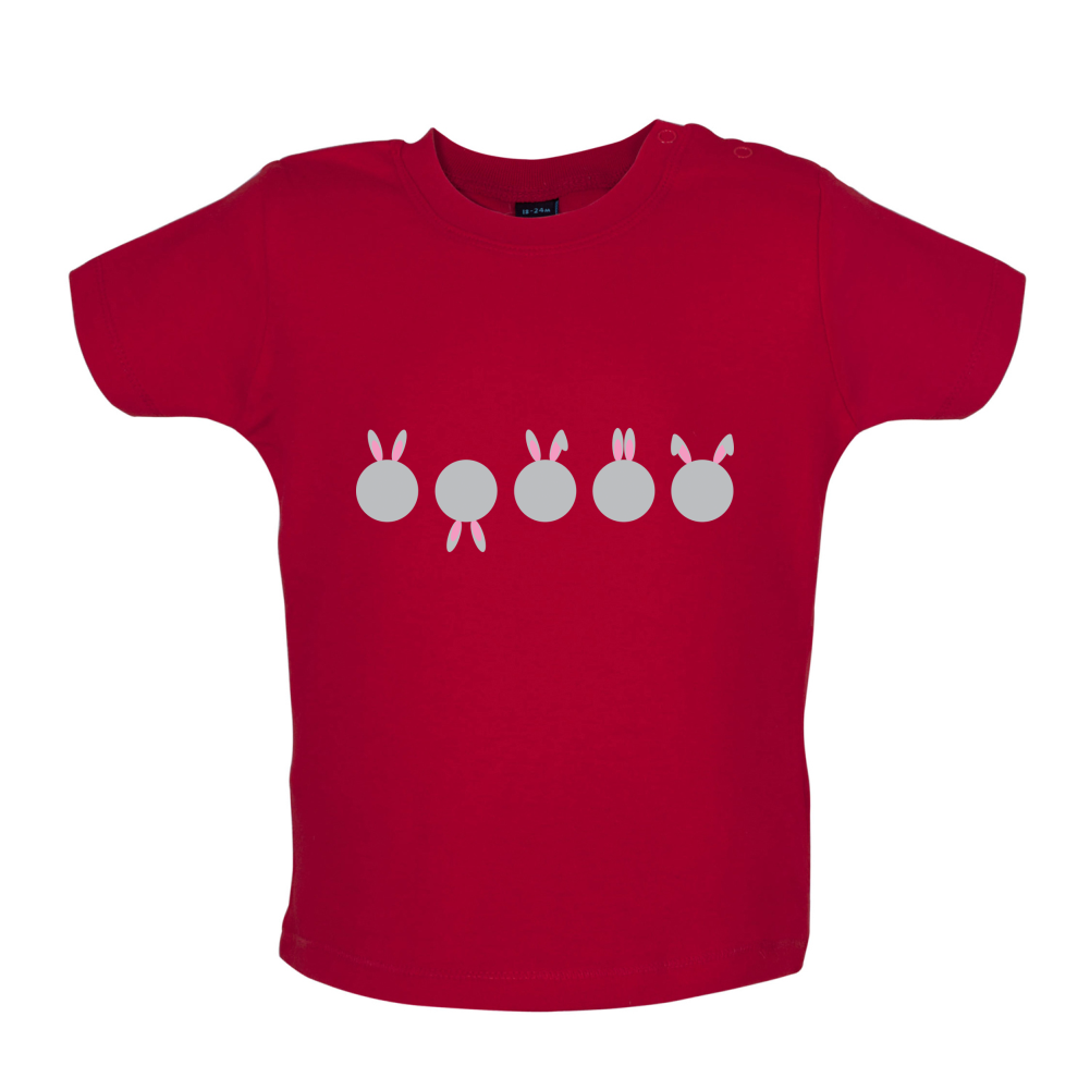 Five Bunnies Baby T Shirt