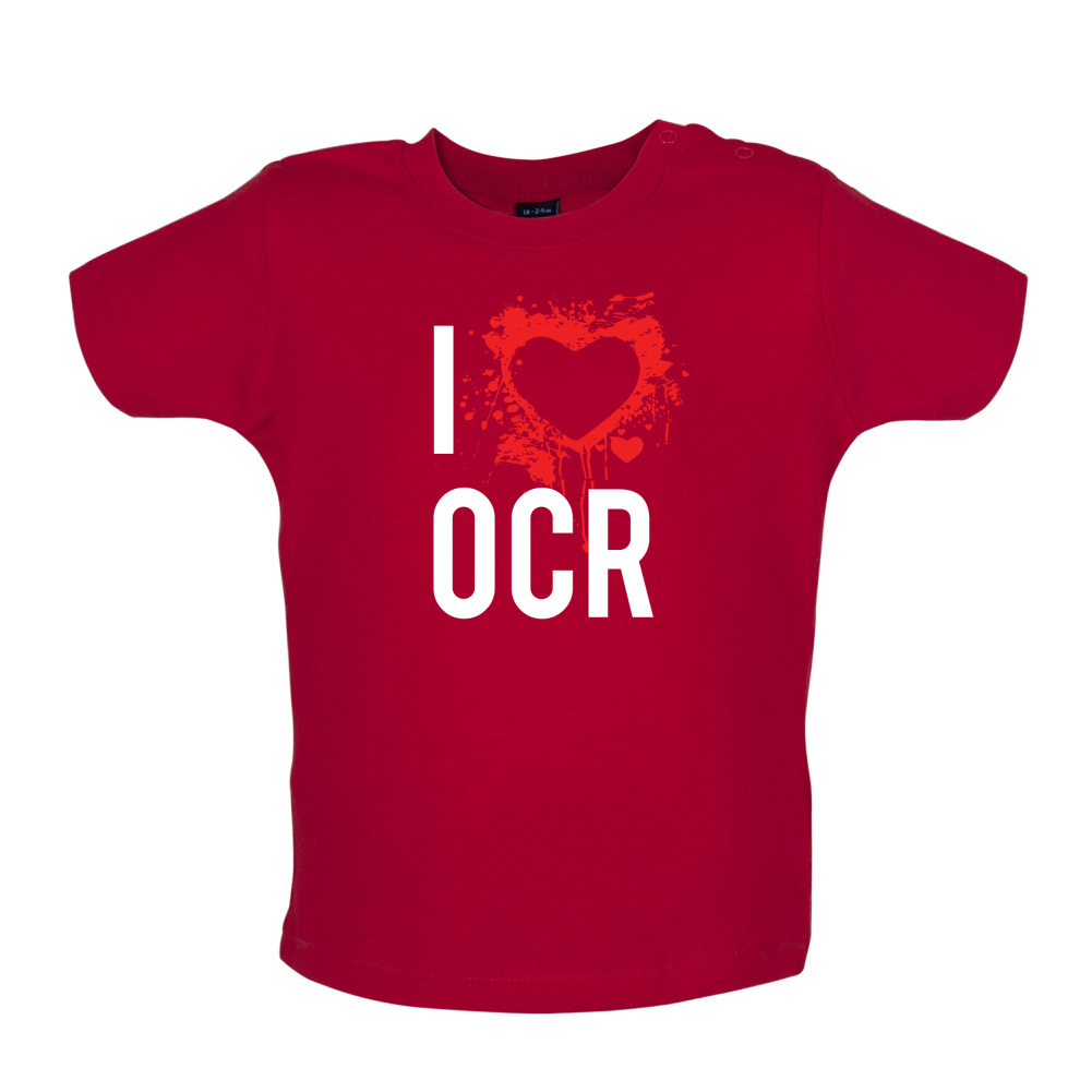 I Love OCR Baby T Shirt