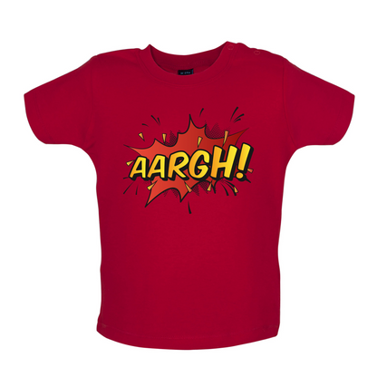 AARGH Word Art Baby T Shirt