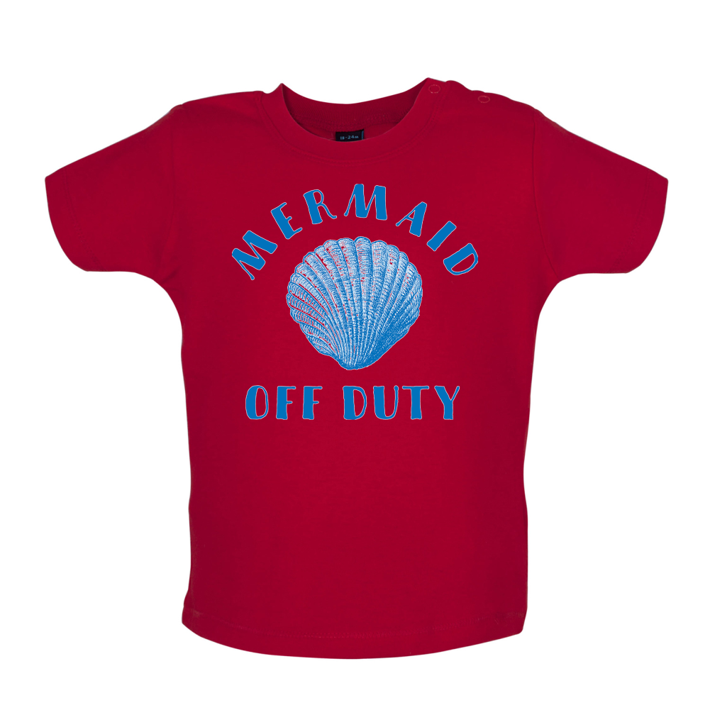 Off Duty Mermaid Baby T Shirt