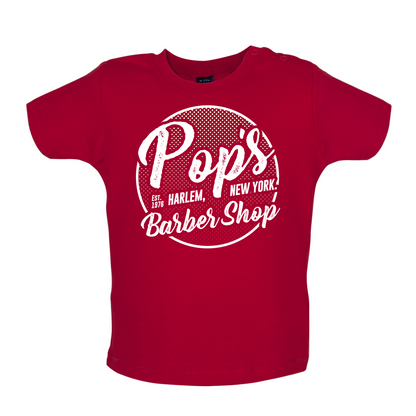 Pop's Barber Shop Baby T Shirt