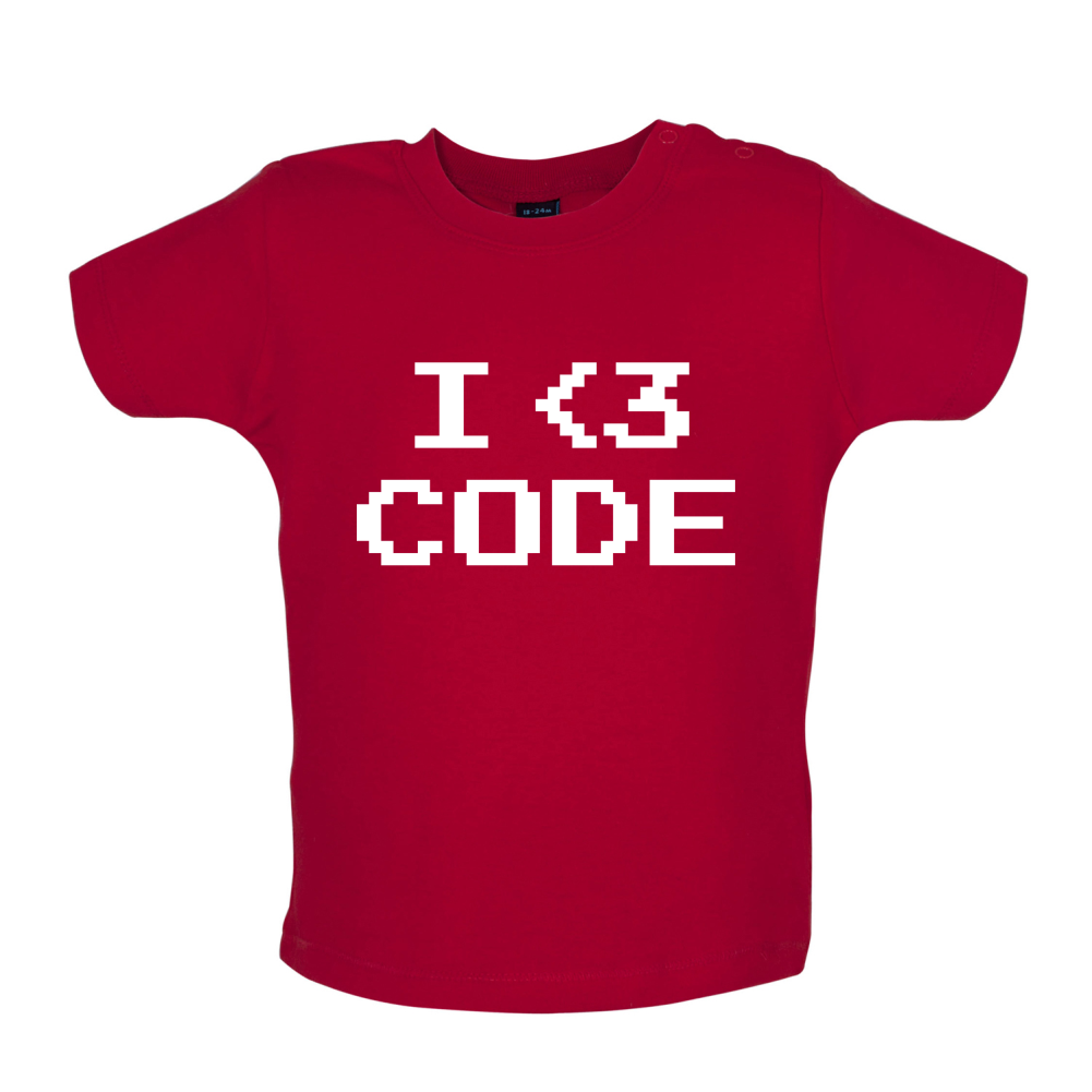 I Heart Code Mrs T Shirt