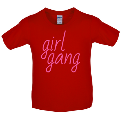Girl Gang Kids T Shirt