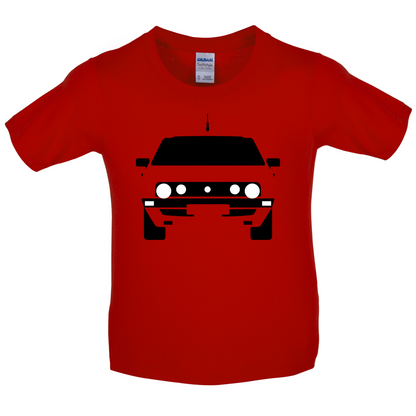 Golf MK2 - Front Kids T Shirt