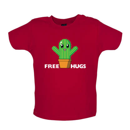 Free Cactus Hugs Baby T Shirt