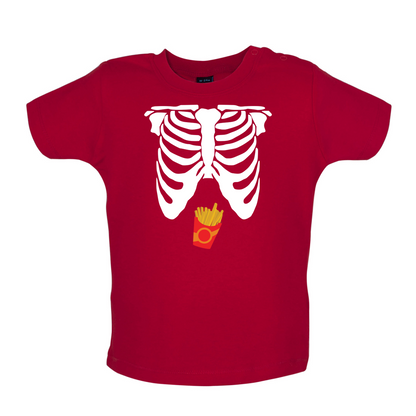 Fries Tummy Baby T Shirt