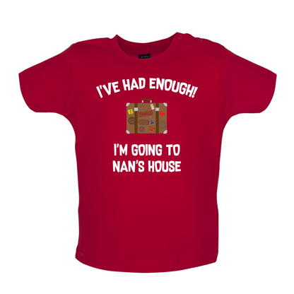 I'm Going To Nan's House Baby T Shirt