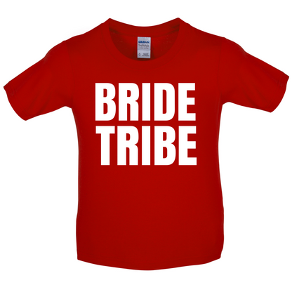 Bride Tribe Kids T Shirt