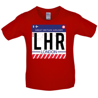 London Airport Kids T Shirt