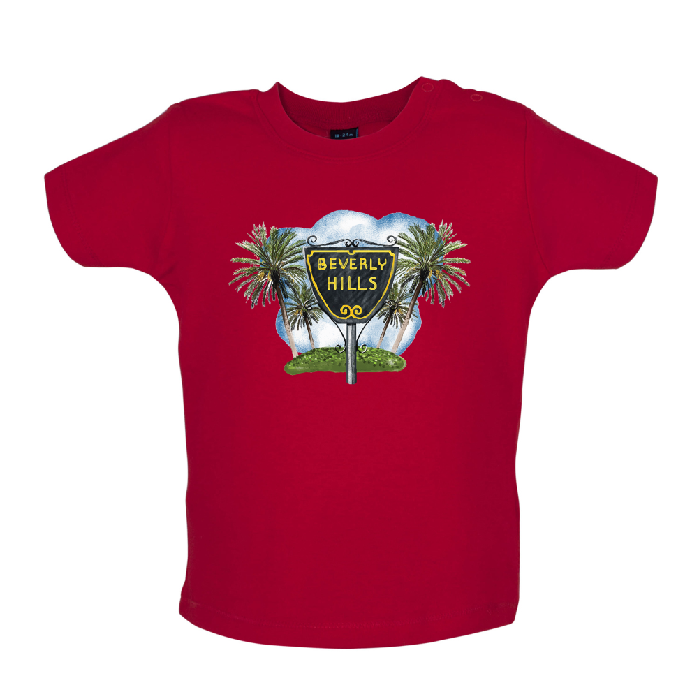 Beverly Hills Sign Baby T Shirt