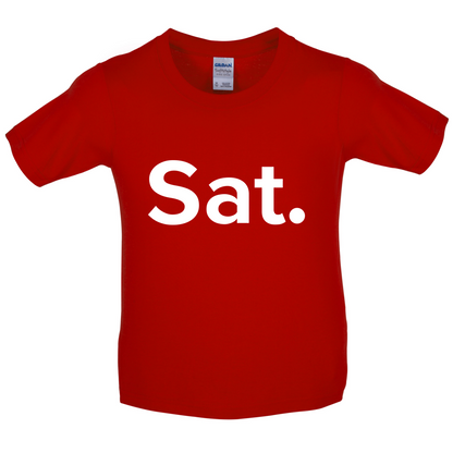 Weekday - Sat Kids T Shirt