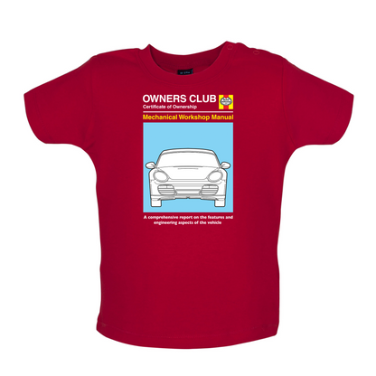 Car Owners Manual 987 Baby T Shirt