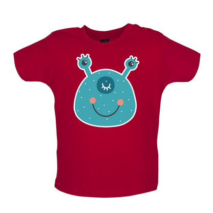 Smiley Face Alien Mrs T Shirt