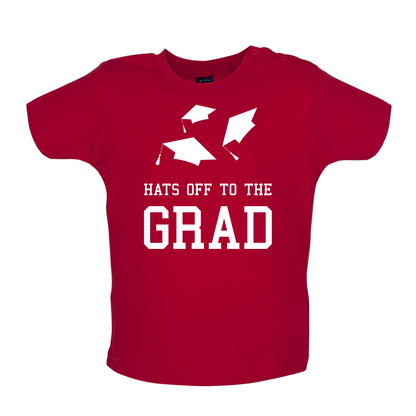 Hats Off To The Grad Baby T Shirt
