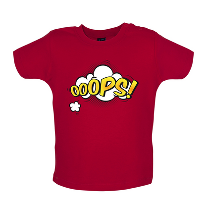 Oops! Word Art Baby T Shirt