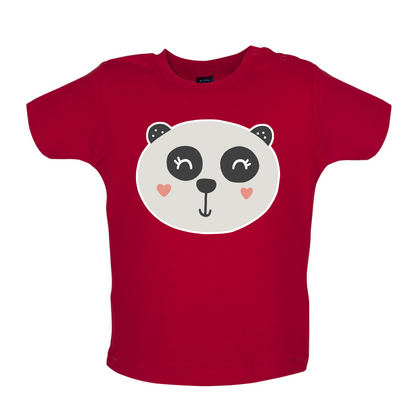 Smiley Face Panda T Shirt