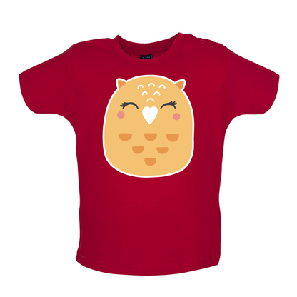 Smiley Face Mrs Owl Mrs T Shirt