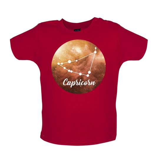 Capricorn Sign Baby T Shirt
