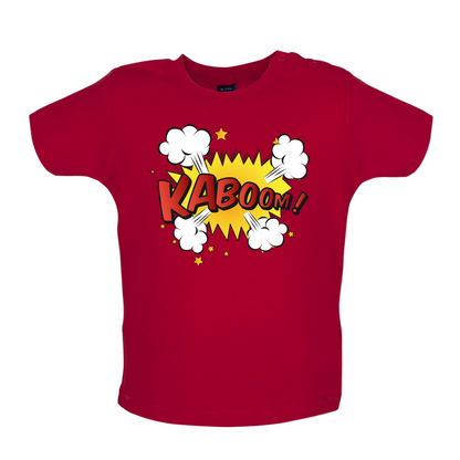 Kaboom! Word Art Baby T Shirt