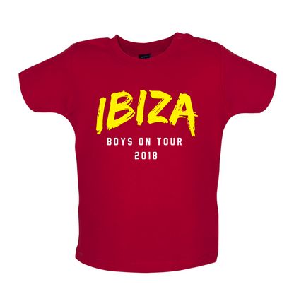 Boys On Tour Ibiza Baby T Shirt