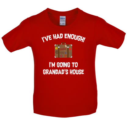 I'm Going To Grandad's House Kids T Shirt