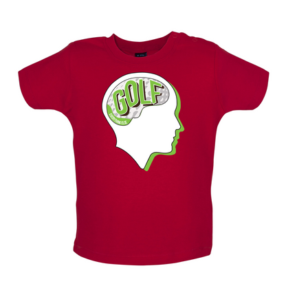 I Thiink About Golf Baby T Shirt